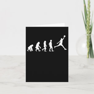 Basketbal Evolutie Kampioen Basketbalspeler Kaart