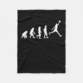 Basketbal Evolution kampioen basketbalspeler Fleece Deken