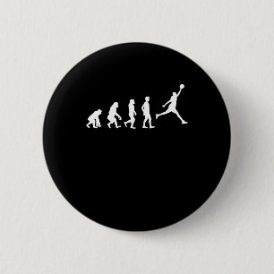 Basketbal Evolution kampioen basketbalspeler Ronde Button 5,7 Cm