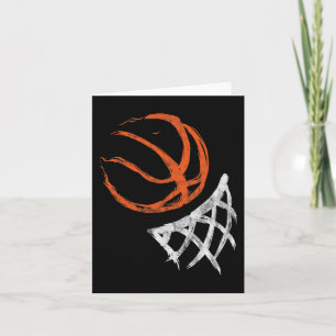 Basketbal Fan Gift voor Mannen Vrouwen Jongens en Kaart