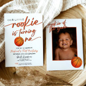 Basketbal Feest Uitnodiging Basketbal Eerste Jaar