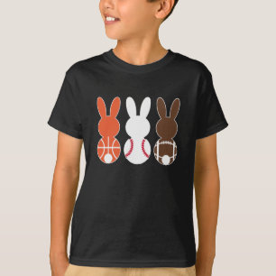 Basketbal Football Sport Bunny T-shirt