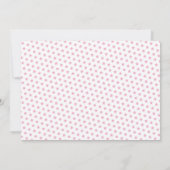 Basketbal Foto Verjaardag Roze Sport Feestje Meisj Kaart (Achterkant)