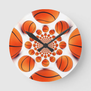 Basketbal Game of Champions: Court Vision Kaleida Ronde Klok