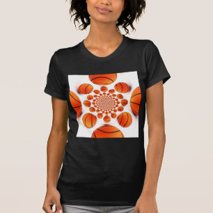 Basketbal Game of Champions: Court Vision Kaleida T-shirt