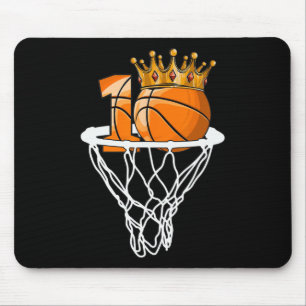 Basketbal Gelukkige 10e Verjaardag Jongen Bal 10 J Muismat