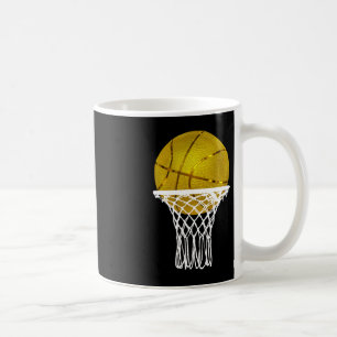 Basketbal Gold Bball Trophy Sport Lover Gift Manne Koffiemok