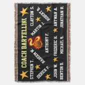 Basketbal gooien deken (Voorkant Verticaal)