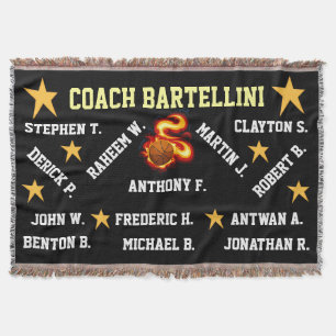 Basketbal gooien deken