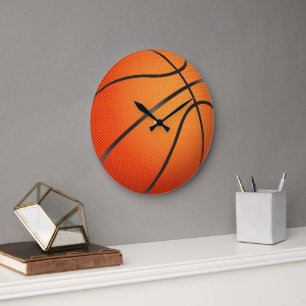Basketbal Grafisch Grote Klok