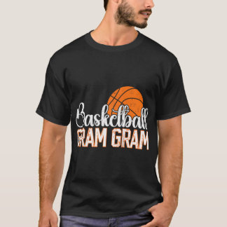 Basketbal gram van een basketbalspeler gram G T-shirt