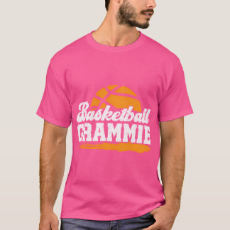 Basketbal Grammie Oma Grammie van een basketbal T-shirt