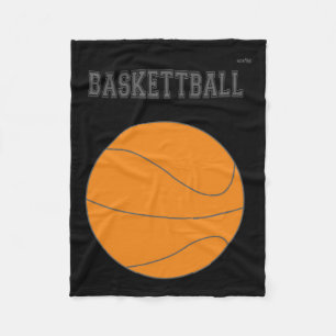 Basketbal Graphic #1 Fleece Deken
