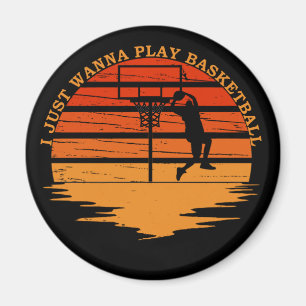 basketbal grappig zeggen magneet