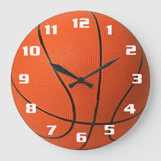 Basketbal Grote Klok (Voorkant)