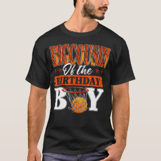 Basketbal grote neef van de jarige familie t-shirt