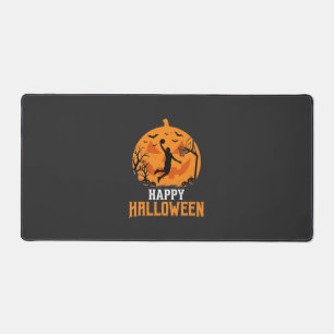 Basketbal Halloween Dunk Pompoen Ontwerp_1 Bureaumat