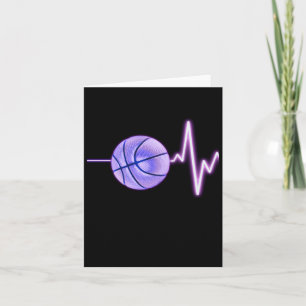 Basketbal Hartslag - Nieuwste Grappige Basketbal Kaart