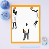 basketbal-heren flyer (Enkel)