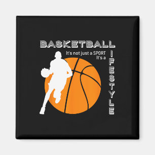 Basketbal het is een levensstijl - Basketbal Magneet