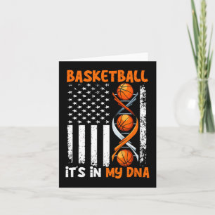 Basketbal Het is In-My DNA Fun Player Coach Team S Kaart