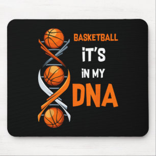Basketbal Het zit in mijn DNA Fun Player Coach Tea Muismat