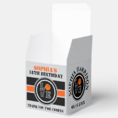 Basketbal hoepels, basketbalspeler cadeau, verjaar bedankdoosjes (Geopend)