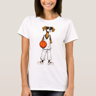 Basketbal Hond T-shirt