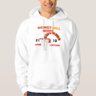 BASKETBAL! HOODED SWEATSHIRT