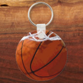 Basketbal Hoop & Ball Sleutelhanger (Voorkant)