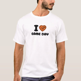 Basketbal I ❤️ GAME DAG I HOU VAN HART GAME DAG T-shirt