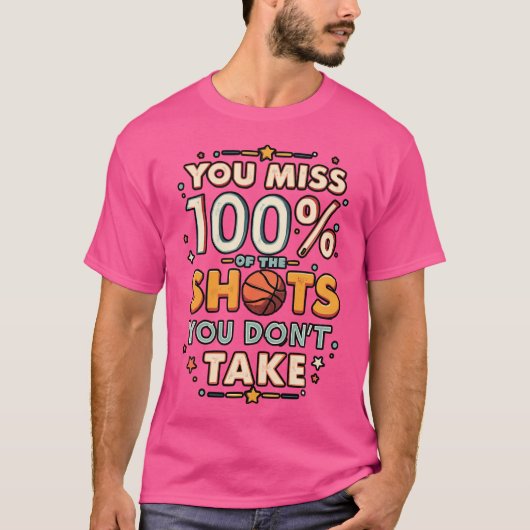 Basketbal Instructor Coaching T-shirt (Voorkant)