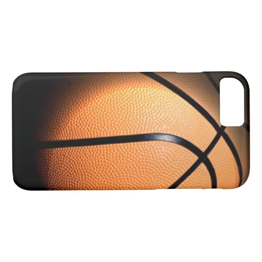 Basketbal iPhone 7 Hoesje (Achterkant (Horizontaal))