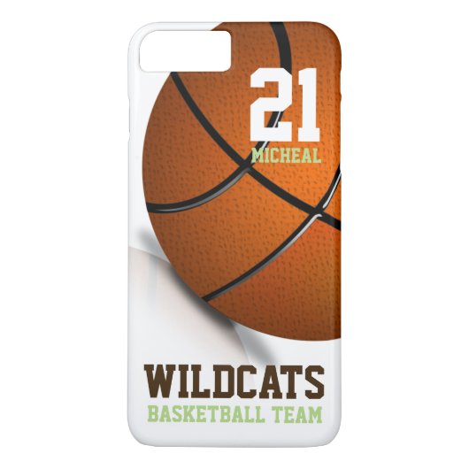Basketbal iPhone 7 Plus Hoesje (Achterkant)
