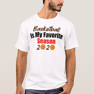Basketbal Is Mijn Favoriete Seizoen Grappige T-shi T-shirt