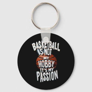 Basketbal is mijn leeuw sleutelhanger