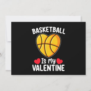 Basketbal is mijn Valentijnsdag sport Kaart