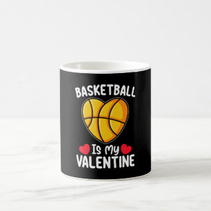 Basketbal Is Mijn Valentijnsdag Sport Koffiemok