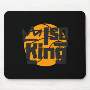 Basketbal Isolatie King One Man Show Muismat