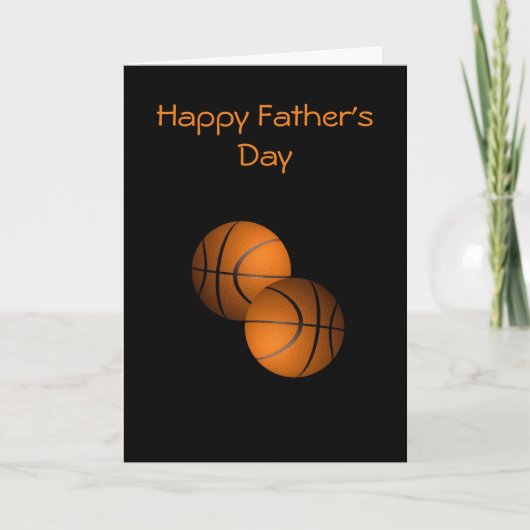 Basketbal Kaart (Voorkant)