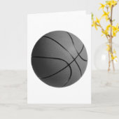 Basketbal Kaart (Gele Bloem)