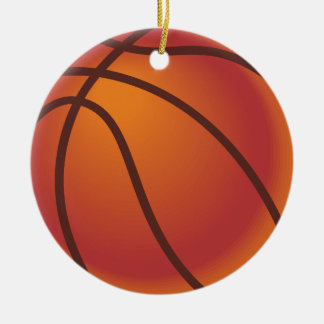 Basketbal Keramisch Ornament