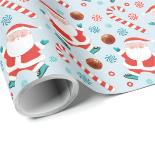 Basketbal Kerst Geschenk Cadeaupapier