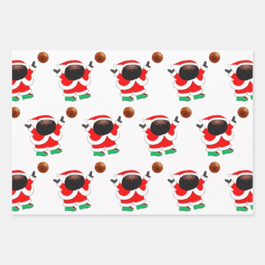 Basketbal Kerst Verpakking Papieren Blad Inpakpapier Vel (Voorkant 2)