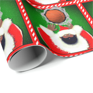 Basketbal Kerstcadeau Cadeaupapier