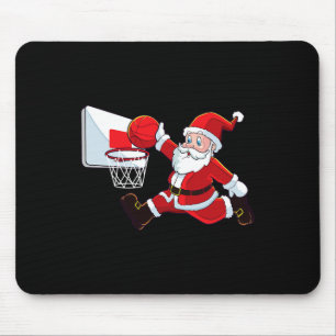 Basketbal Kerstman Sinterklaas Slam Dunk Mannen Jo Muismat