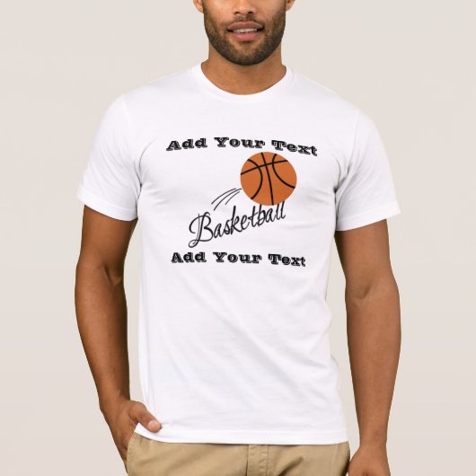 Basketbal - Kies uw winnaar ! T-shirt (Voorkant)