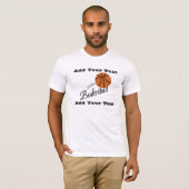 Basketbal - Kies uw winnaar ! T-shirt (Voorkant volledig)