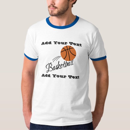 Basketbal - Kies uw winnaar ! T-shirt (Voorkant)