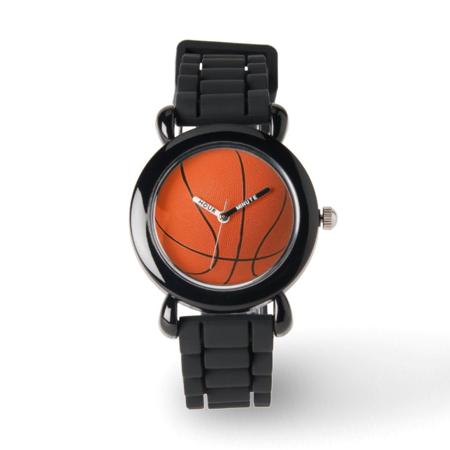 Basketbal Kinder polshorloge Horloge (Voorkant)